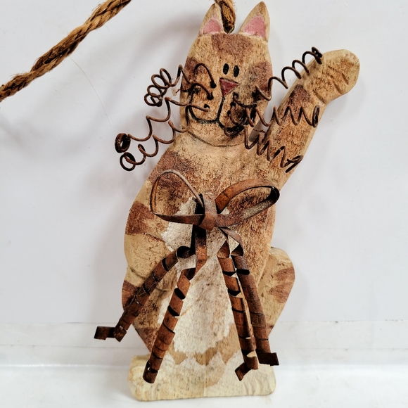 Cat Lot of 6 Decor Items - Picture 6 of 9